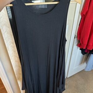 Saga Made In Italy Women's Black Sleeveless Dress